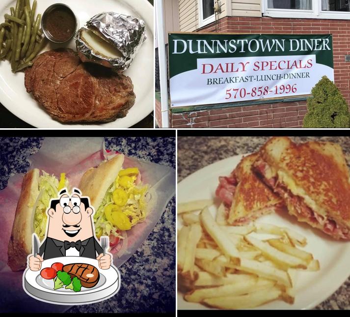 Try out meat dishes at Dunnstown Diner