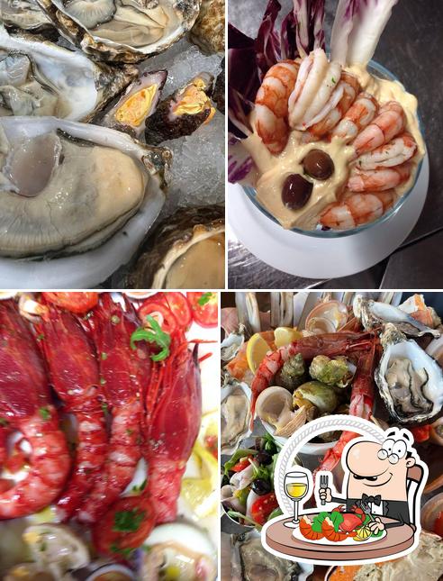 I clienti di Ristorante Delfino Blu torino possono ordinare diversi piatti di mare