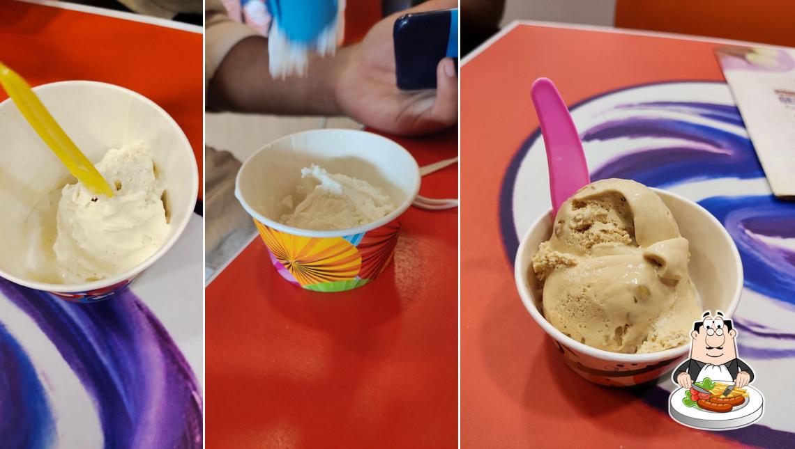 Food at Gelato World