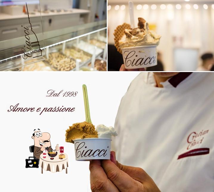 Cibo al Gelateria Ciacci San Mauro