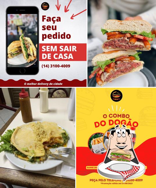 Clube sanduíches em Kalifa Delivery