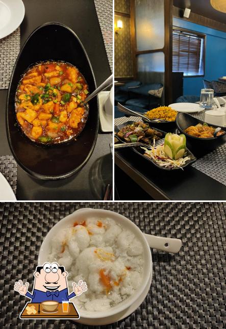 Clam chowder at Silver Streak Premium