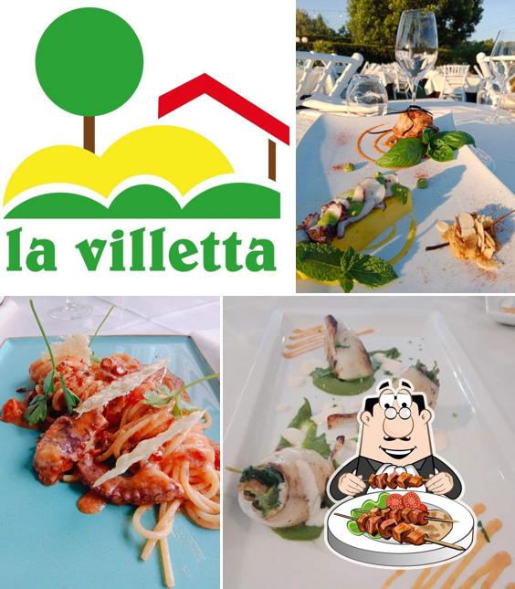 Cibo al Ristorante La Villetta