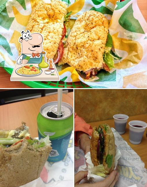 Comida em Subway