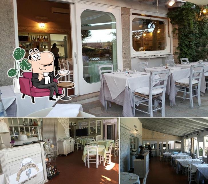 Gli interni di Ristorante Il Portico