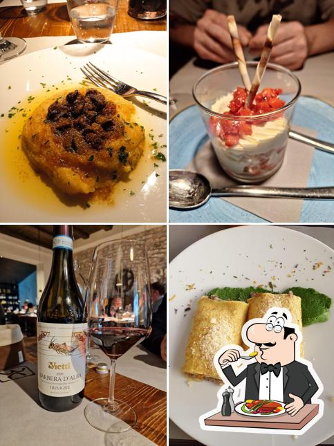 Platti al Trattoria Tre Corone