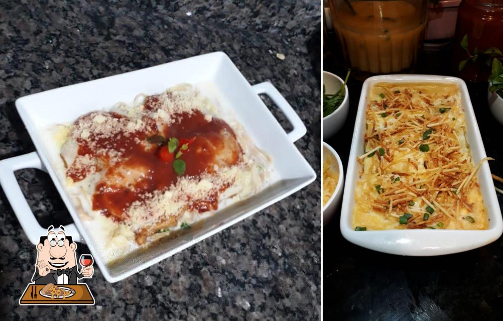 Experimente pizza no Casa Do Macarrão