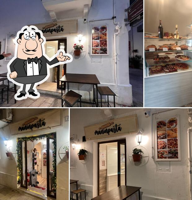 Gli interni di Maninpasta