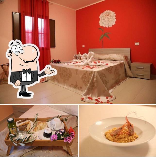 Tra le diverse cose da Ristorante - Bed And Breakfast - Sala Ricevimenti La Tenuta si possono trovare la interni e frutti di mare