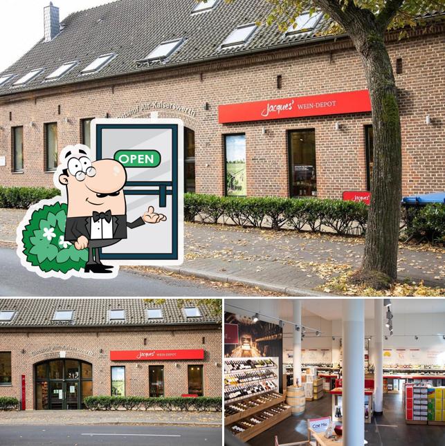 Jetez un coup d’œil à quoi ressemble Jacques’ Wein-Depot Düsseldorf-Kaiserswerth à l'extérieur