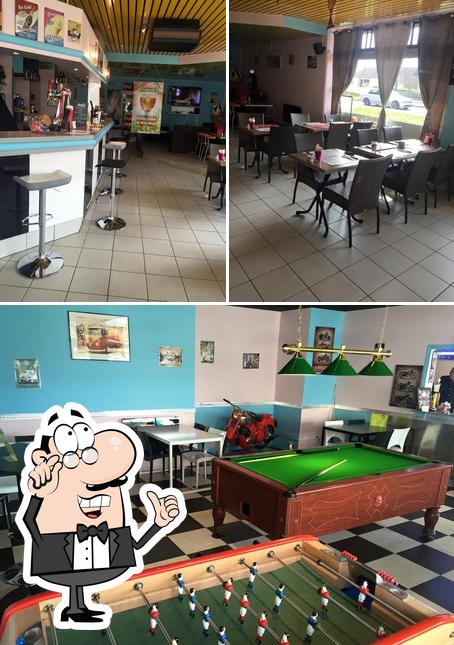 L'intérieur de pizzeria FCJ