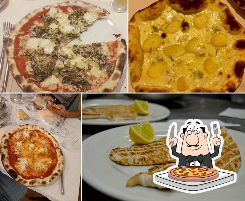 Prenditi una pizza a Ristorante Pizzeria Al Lago dal Ross