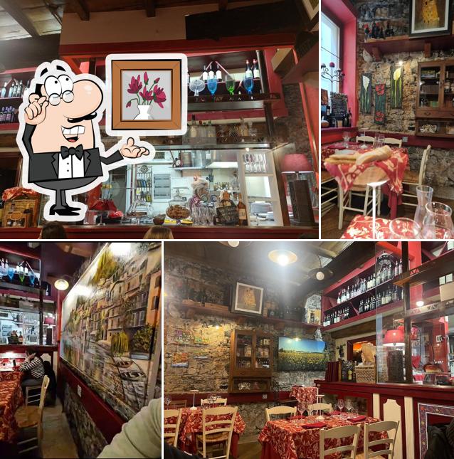 Gli interni di Ristorante Borgovino
