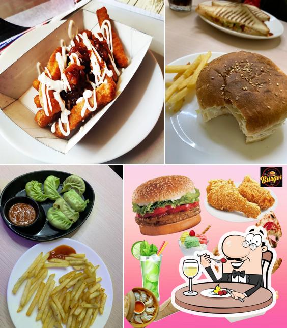 Meals at The Burger shop