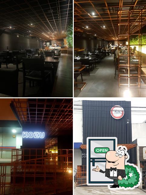 O Kozu Restaurante se destaca pelo exterior e interior