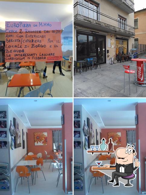 Gli interni di Europizza Da Mimmo