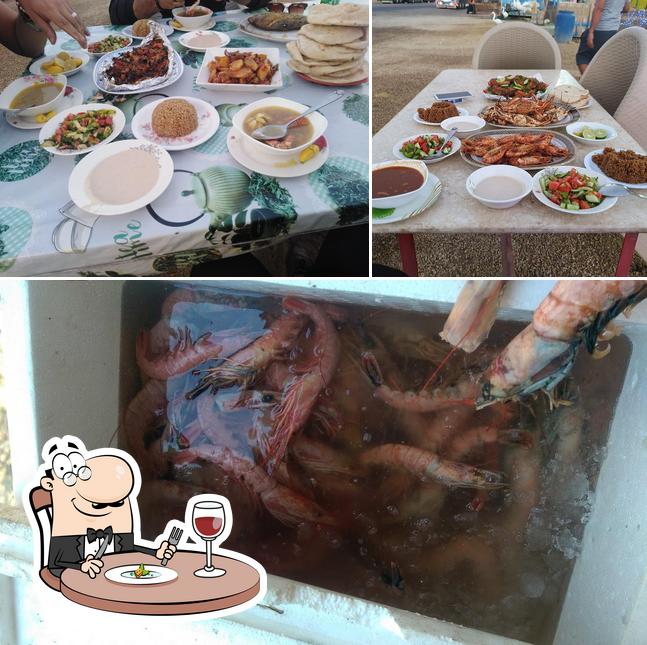 Food at Fish Ain Sokhna