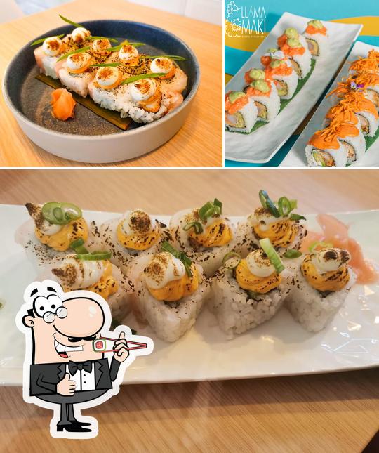 Prova le diverse opzioni di sushi