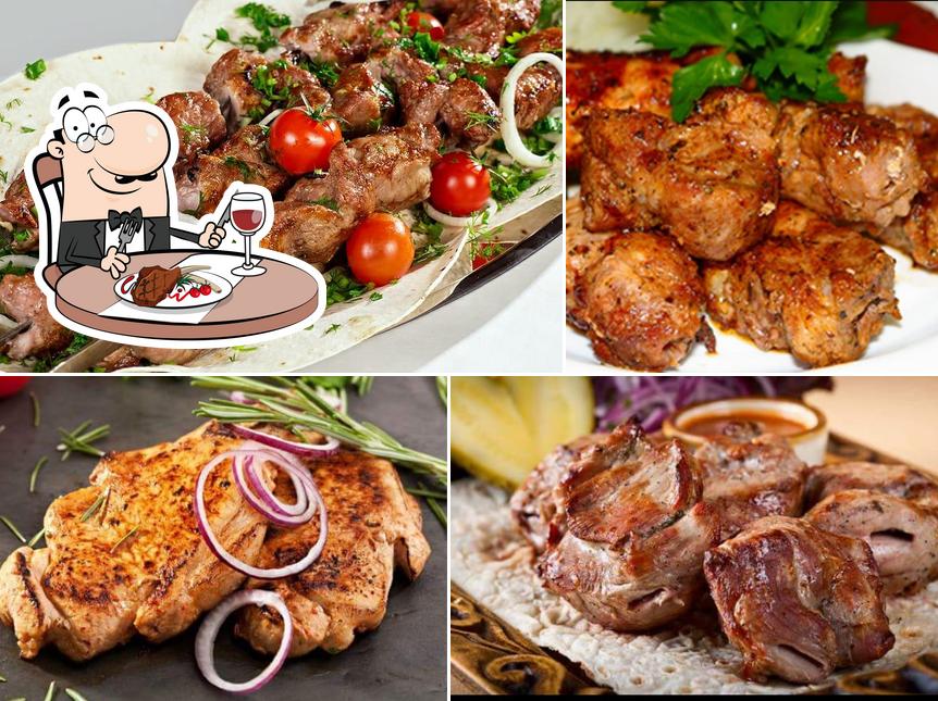 Šašliks "Mizrah" provides meat meals