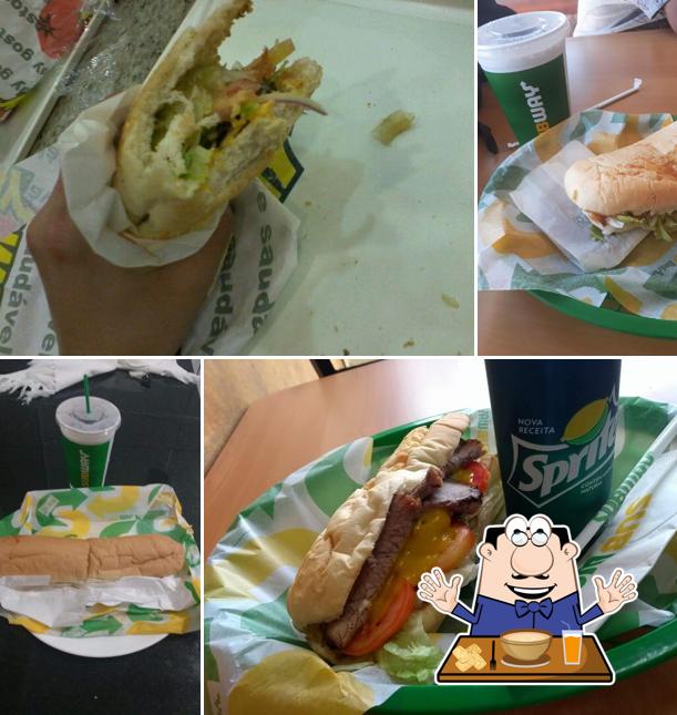 Comida em Subway