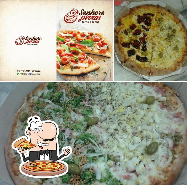 Consiga pizza no Senhore Pizzas Guarujá SP