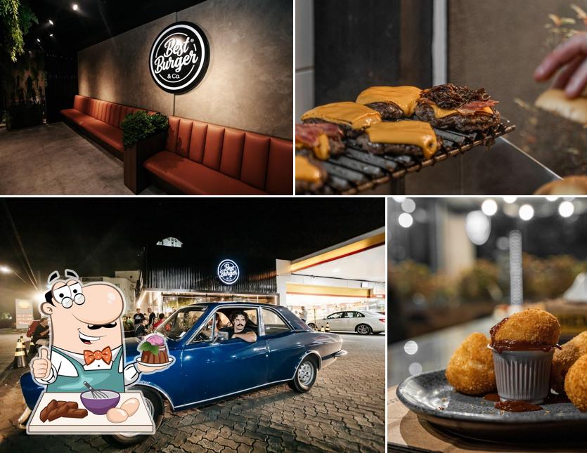 Best Burger & Co. Itajaí oferece uma escolha de sobremesas