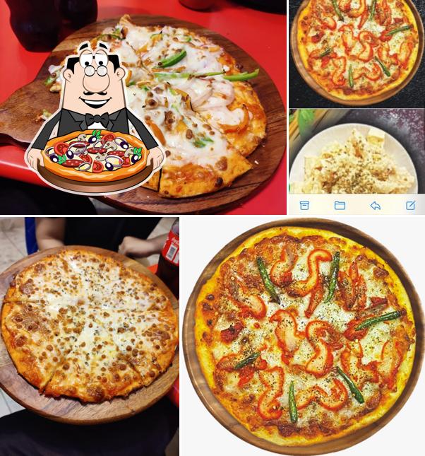 Try out pizza at Papa G Pizza