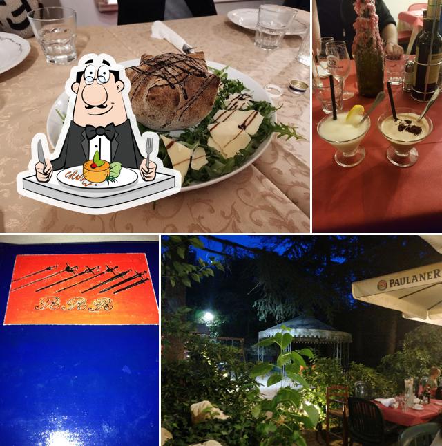 Cibo al Ristorante Pizzeria Ranch Rocce Rosse