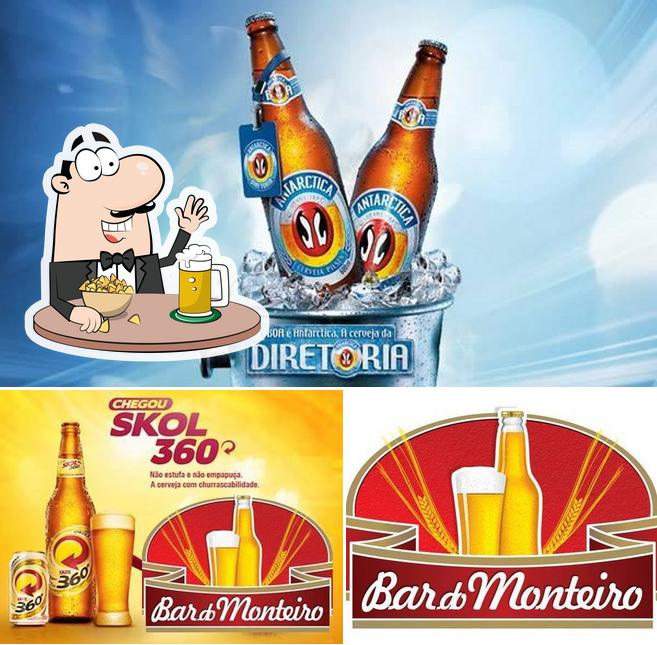 Bar do Monteiro serve uma seleção de cervejas