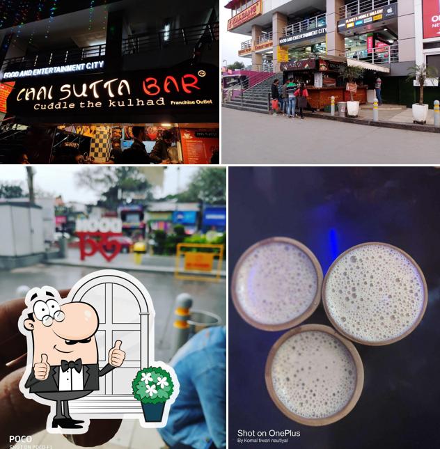 Chai sutta bar is distinguished by exterior and drink