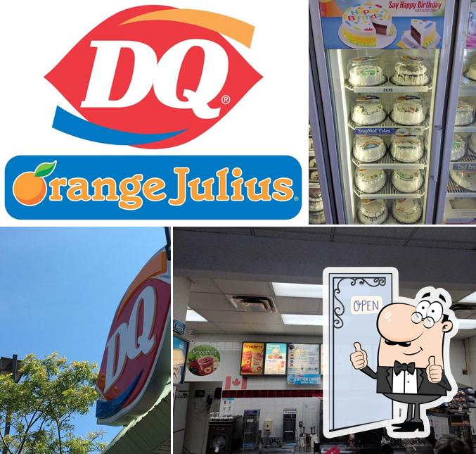 Comida rápida Dairy Queen, Toronto, 831a The Queensway Carta del