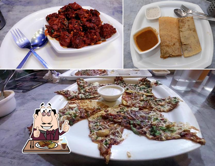 Get meat meals at Food Station