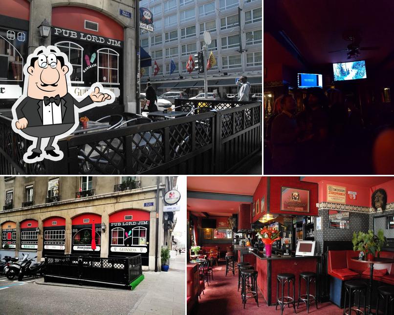 Dai un'occhiata agli interni di Pub Lord Jim
