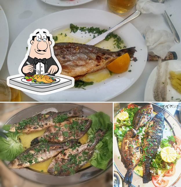 ""ΚΡΙΤΑΜΟΣ" Ψαροταβέρνα -Ουζερί" предлагает блюда для любителей морепродуктов