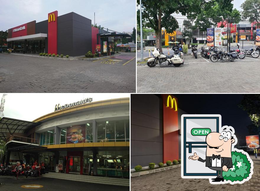 Check out how McDonald's - Setiabudi Bandung looks outside