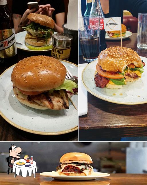 Try out a burger at Gourmet Burger Kitchen (GBK)