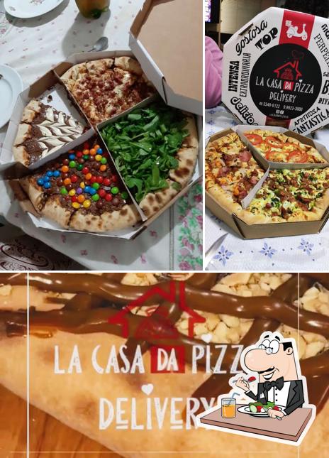 Comida em La Casa da Pizza