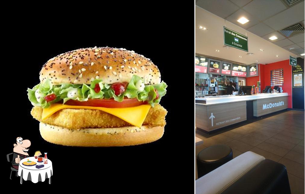 Commandez un hamburger à McDonald's