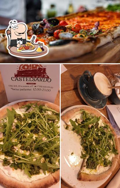 Попробуйте пиццу в "Пиццерии Castelsardo"
