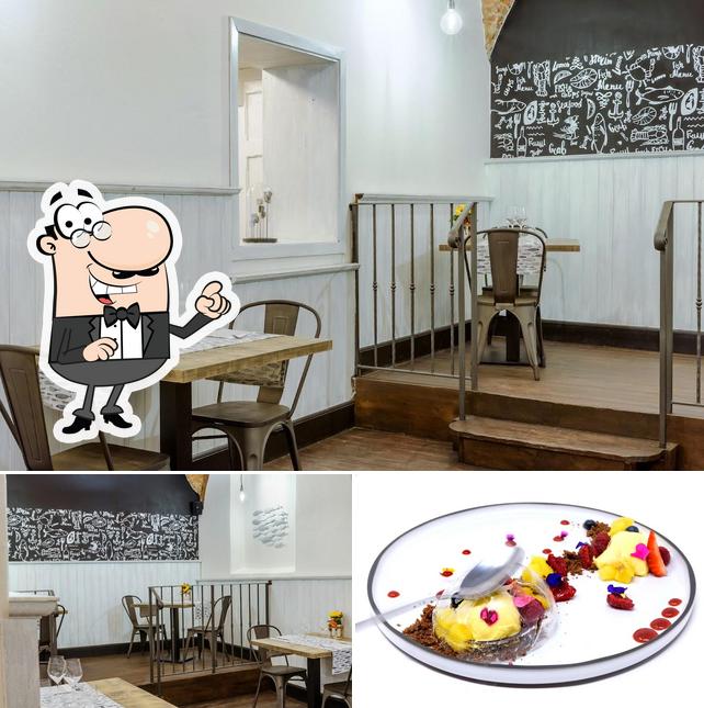 Jetez un coup d’oeil à l’image représentant la intérieur et dessert concernant Eramare Fish Bistrot