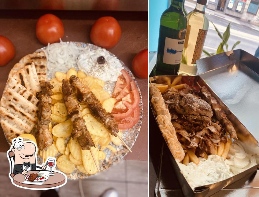 Prenez des plats à base de viande à Gyros STA Adelfia KG