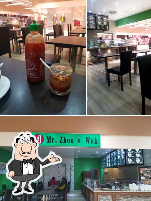 L'intérieur de Mr. Zhou's Wok