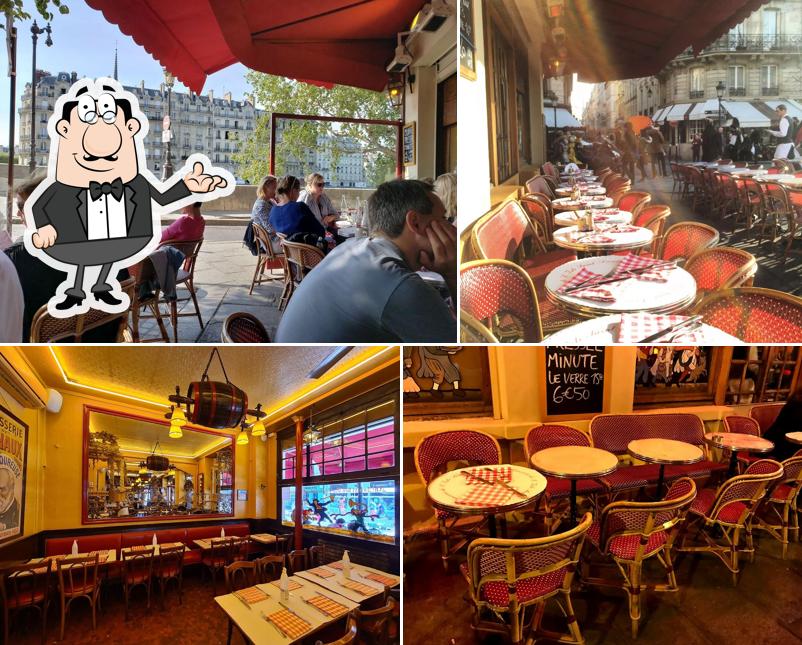 Забронируйте столик в "La Brasserie de l'Isle Saint-Louis"
