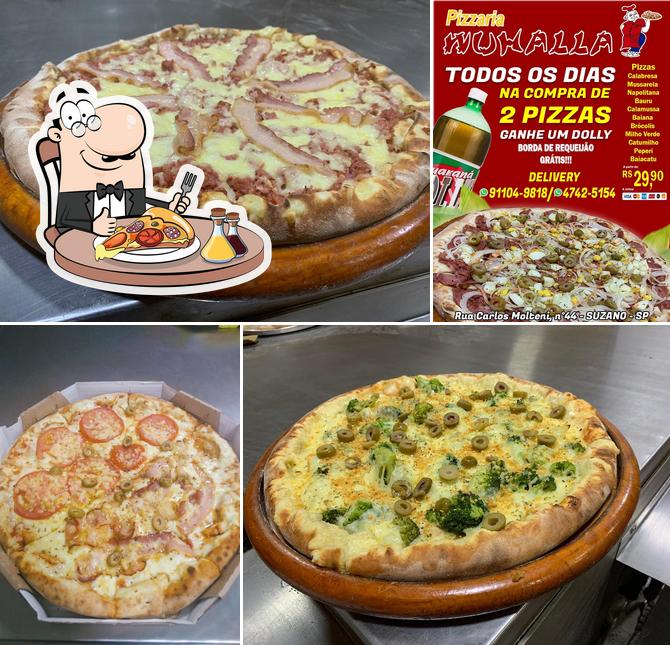 No Pizzaria Wuhalla Suzano, você pode conseguir pizza