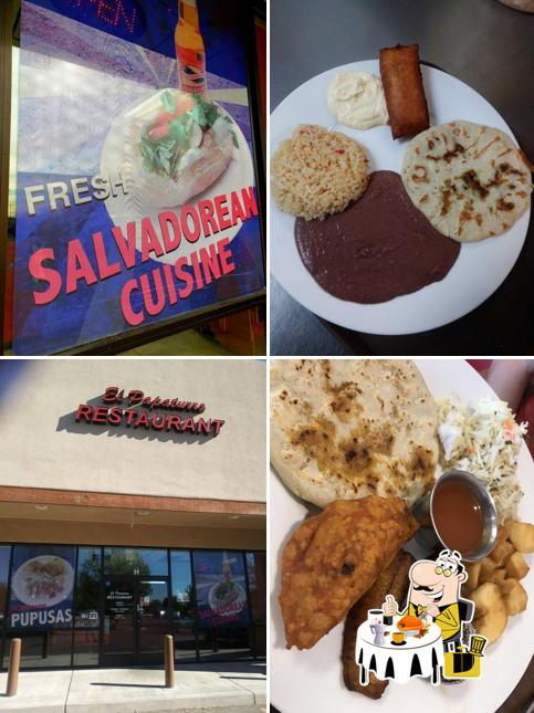 Meals at El Papaturro Restaurant Salvadorian food