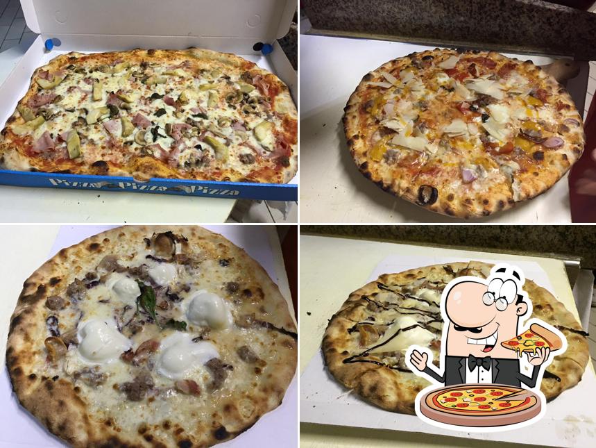 Scegli tra le molte varianti di pizza