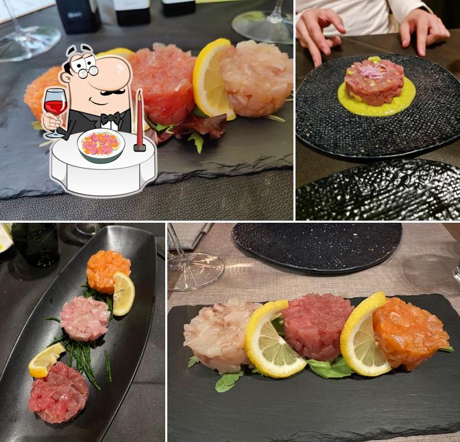 Tartare di tonno al Ristorante i Momenti Riva del garda