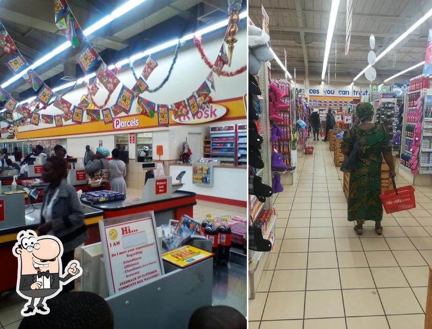 Installez-vous à l'une des tables de Shoprite Thohoyandou