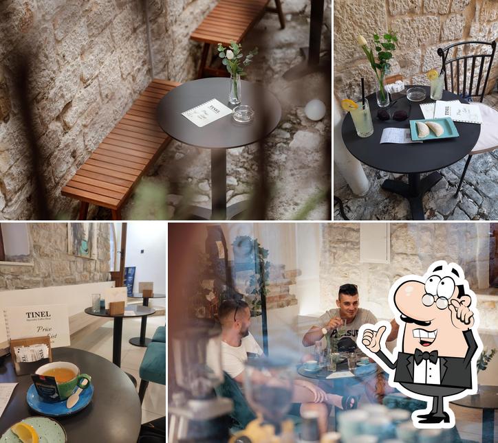 Check out how Tinel Specialty Coffee Shop - Trogir looks inside