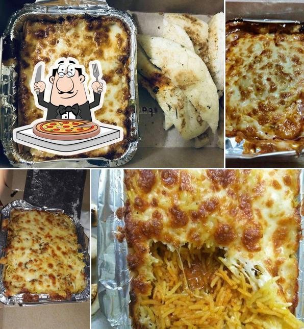 Try out pizza at Firangi Bake